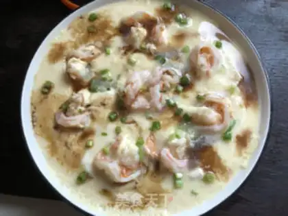 Make Shrimp tofu eggs step 7