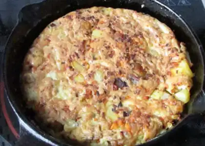 Make Egg potato step 8