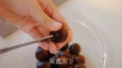 Make Potato chestnut sugar step 0