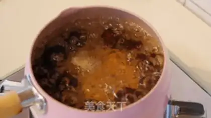 Make Potato chestnut sugar step 1