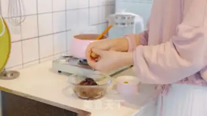 Make Potato chestnut sugar step 2