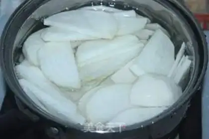 Make radish meat step 1