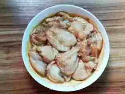Make No bone-boiled chicken wings step 4
