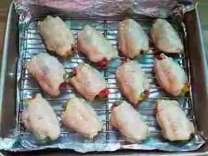 Make No bone-boiled chicken wings step 6