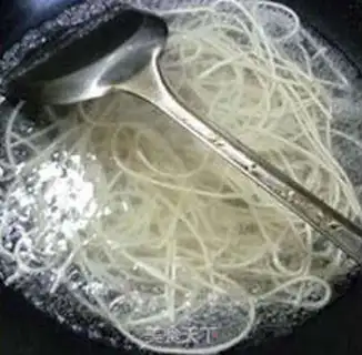 Make Egg dumpling soup noodles step 5