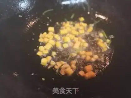 Make Corn and cabbage step 0