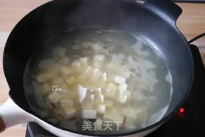 Make Six fungus tofu step 4