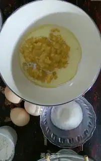 Make Banana cupcakes step 2