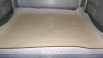 Make White rolls of red velvet step 7
