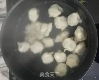 Make Egg dumplings step 9