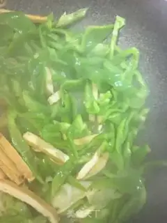 Make Pepper onion fried dry step 4