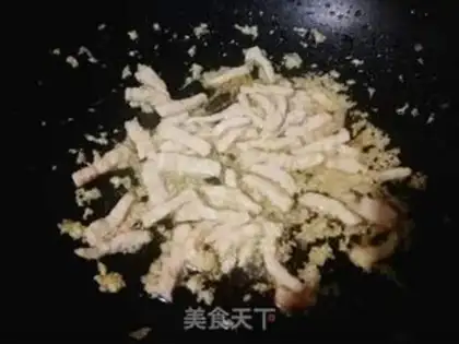 Make Garlic fried meat step 5