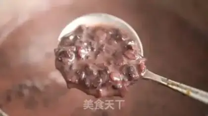 Make Black rice pearl milk step 3