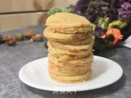 Make Carrot pancakes step 4
