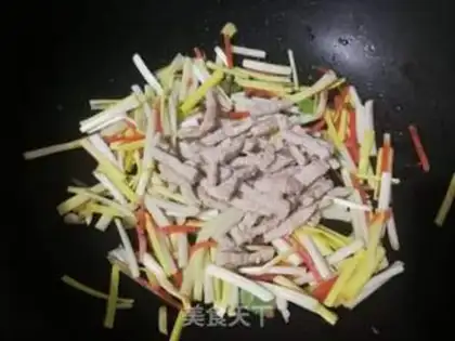 Make Garlic fried meat step 11