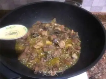 Make Potato chicken step 4