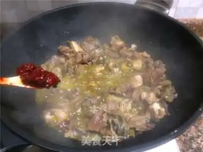 Make Potato chicken step 5
