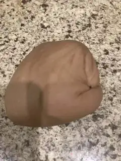 Make Double-coloured buns step 7