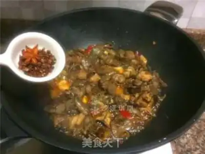 Make Potato chicken step 7