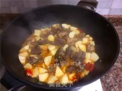 Make Potato chicken step 10