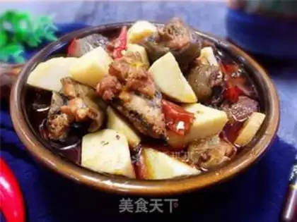 Make Potato chicken step 11