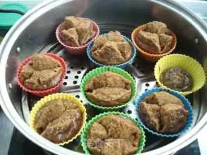 Make Red-sugar hairloaf step 4