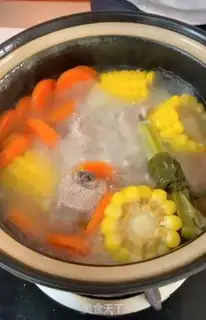 Make Carrot corn ribs soup step 5