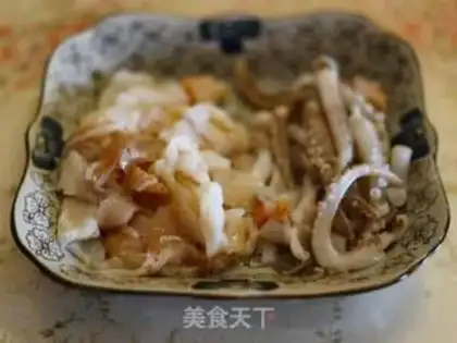 Make Fire squid onions step 1