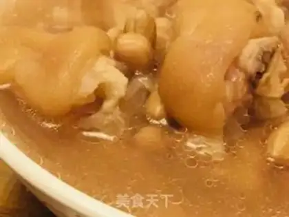 Make Pigfoot peanut soup step 5