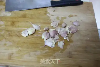 Make Garlic on the back shrimp step 4