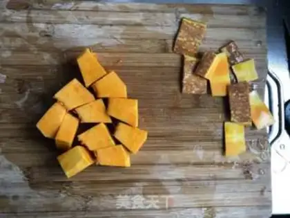 Make Pumpkin pie with soy sauce step 0