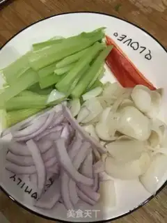 Make The Celery Lily step 2