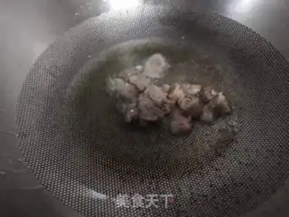 Make Scrambled bean skin step 3