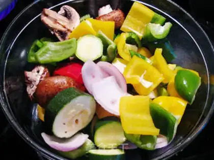 Make Vanilla black pepper roast vegetables step 0
