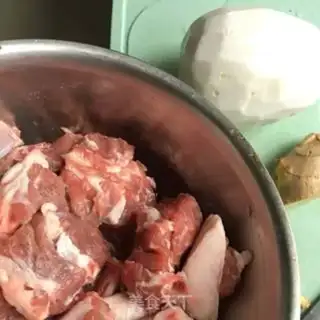 Make radish lamb chops step 0