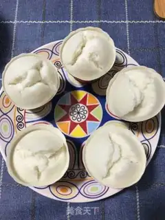 Make Steamed rice cake step 1