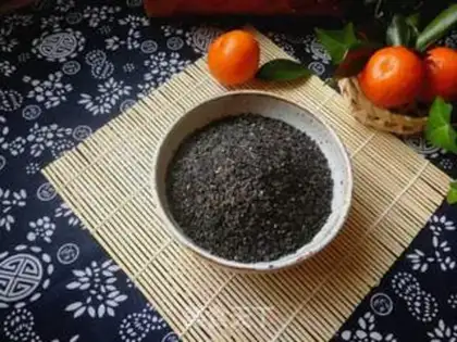 Make Homemade black sesame salt step 7