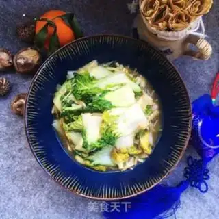 Make Garlic yellow cabbage step 6