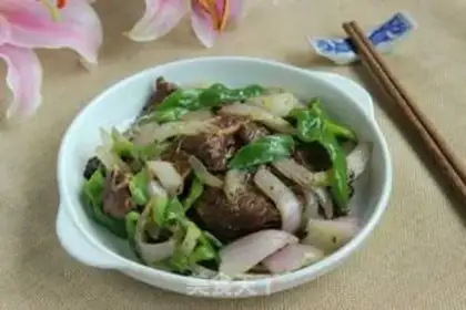 Make Pepper onion fried cowboy bones step 7