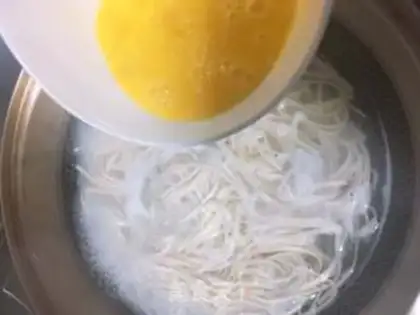 Make Egg noodles step 2