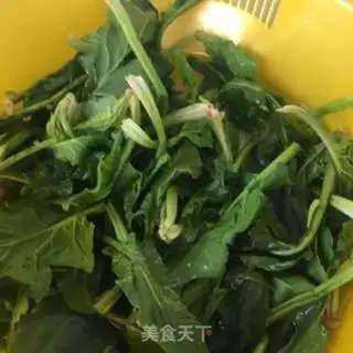 Make Spinach with rainbows step 0