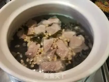 Make Soybeans with bean soup step 6