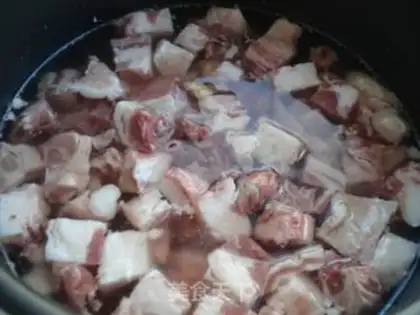Make ♪ ♪ ♪ Fresh cheesy lamb soup ♪ step 1