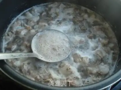 Make ♪ ♪ ♪ Fresh cheesy lamb soup ♪ step 2
