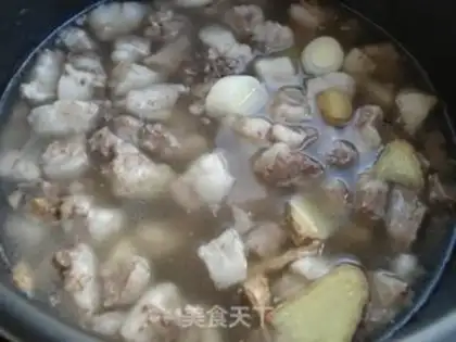 Make ♪ ♪ ♪ Fresh cheesy lamb soup ♪ step 5