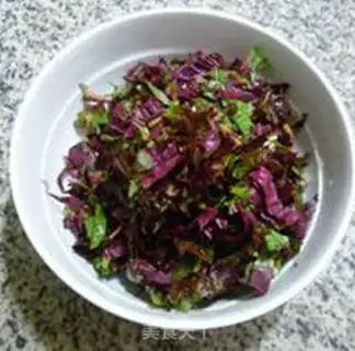 Make A red veggie egg pancakes step 5
