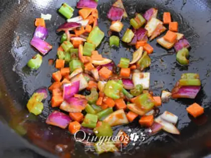 Make Pour some veggie eggs step 7