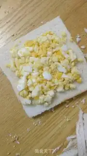 Make Butter egg sandwich step 4