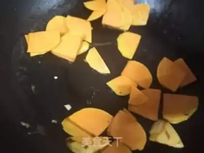 Make Cod pumpkin soup step 1