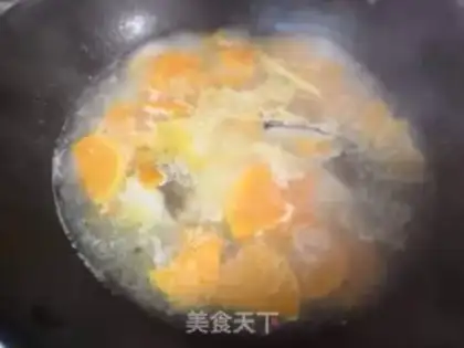 Make Cod pumpkin soup step 2
